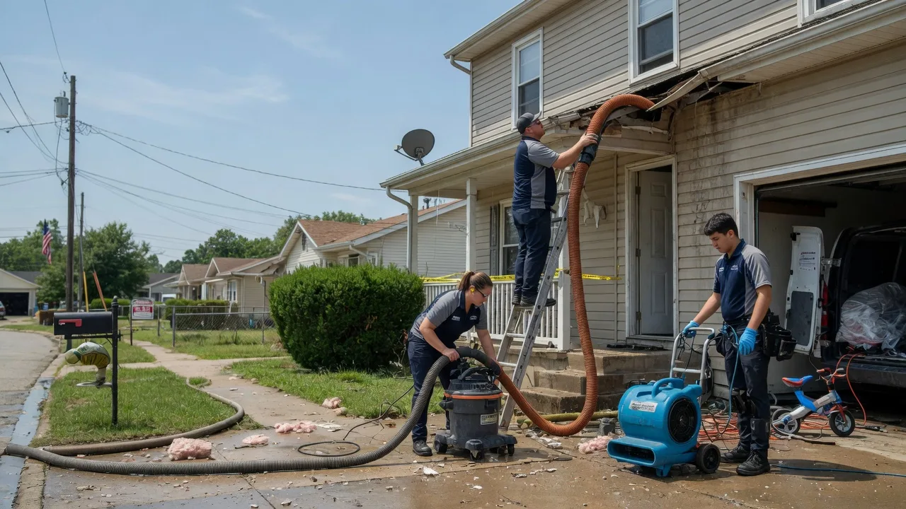 Water Damage Restoration in Irving, IL near me